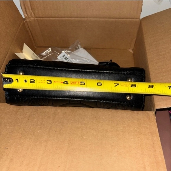 Valentino Orlandi Black Quilted Satchel 💥 - Picture 9 of 12